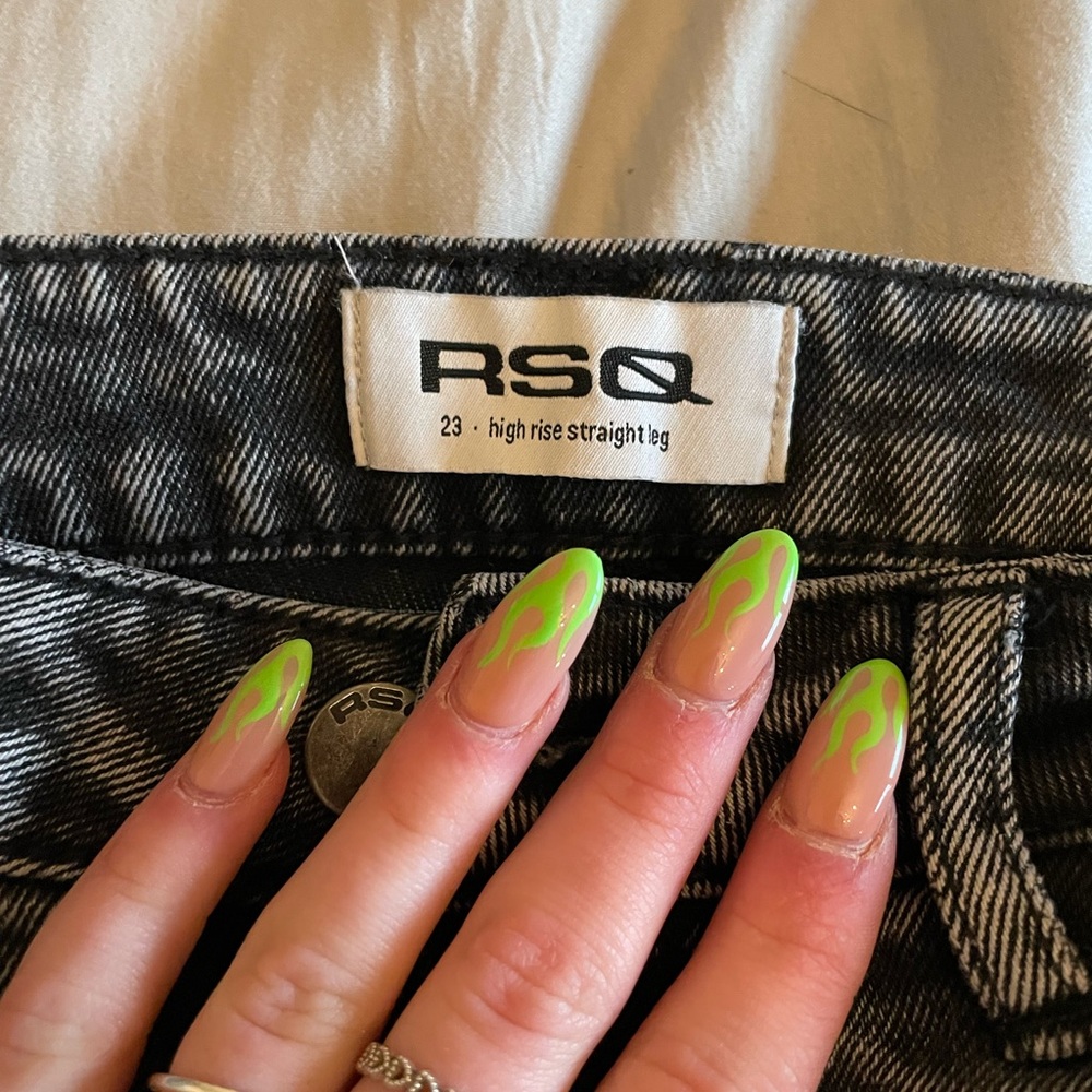 Rsq black jeans
